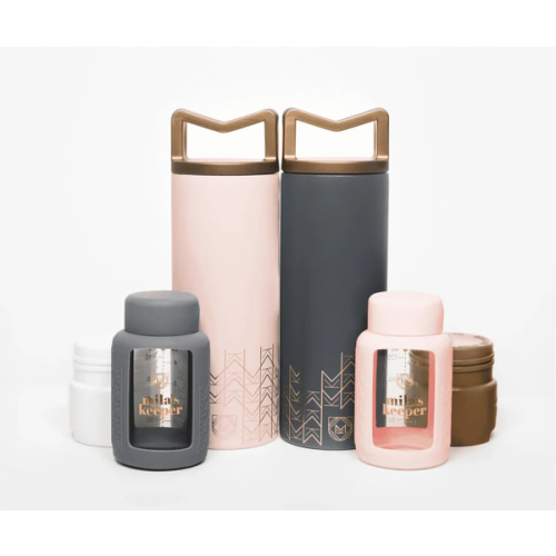 Mila’s Keeper Milk Cooler - The Duo Gift Set | The Hamptons (wide neck)