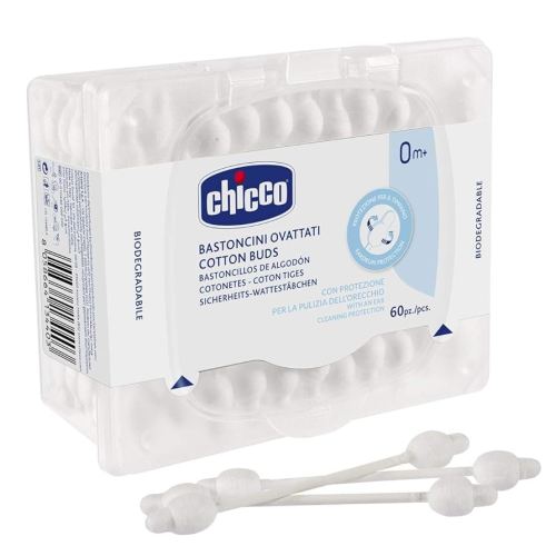 Chicco Wadding Sticks Safe Hygiene 60 Units
