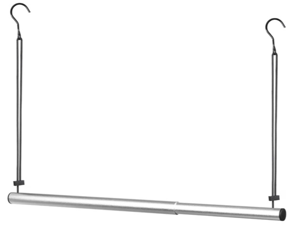 Amazon.com: BaiNong Adjustable Closet Hanging Rod 17-30" Silver Closet Rod Extender | Heavy Duty Double Hanging Closet Rod, Walk-in Closets, and Clothes Rack to Maximize Storage Space