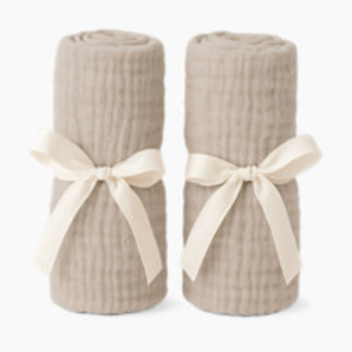 Newton Baby Bassinet Extra Sheet 2-Pack - Sandstone, 2