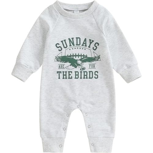 Infant Baby Sundays are for The Birds Jumpsuit