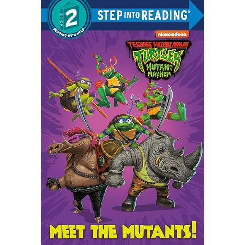 Meet the Mutants! (Teenage Mutant Ninja Turtles: Mutant Mayhem) (Step into Reading) Paperback – June 27, 2023