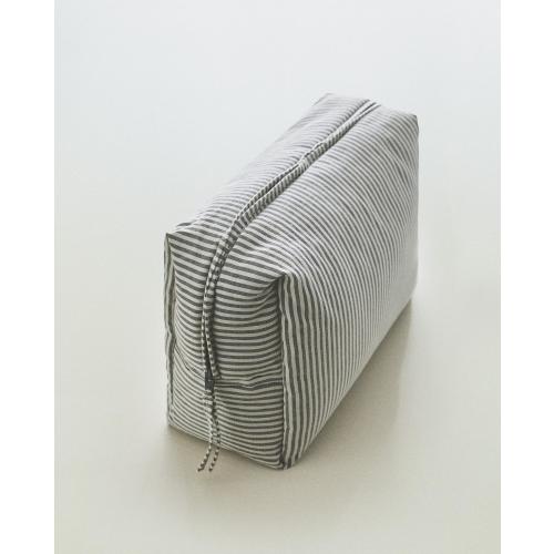 KIDS STRIPED MAKEUP BAG