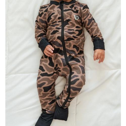 Baby Zip Up - Gauge Camo – BURLEBO