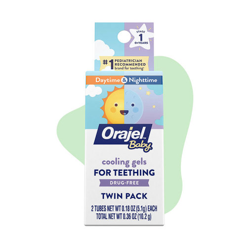 Daytime + Nighttime Cooling Gels for Teething | Orajel™ Baby