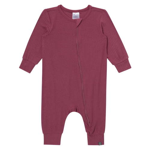 Modern Moments by Gerber Neutral Two-Way Zip Viscose Coverall, Sizes Newborn - 24 Months