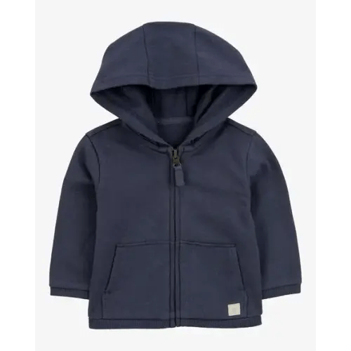 Baby Zip-Up French Terry Hoodie - Navy - Carter's | Carter's