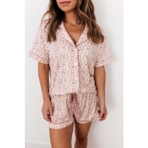 Blaire Women’s Button Up Short Set