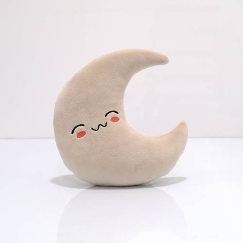 Moon Plush - Cute Kawaii Plushie - Stuffed Toy For Baby - Baby Gift For Baby Shower - Nursery Decor - Moon Space Planet Theme Nursery