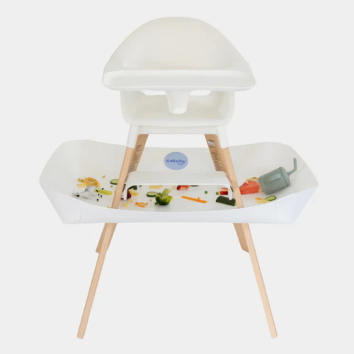 CATCHY - The Food Catcher for High Chairs in white