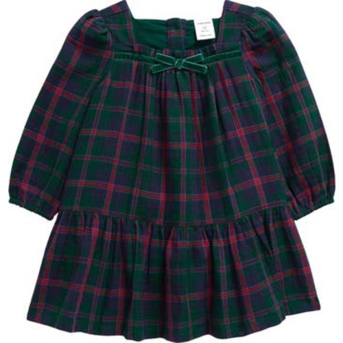 Plaid Ruffle Dress, 9M
