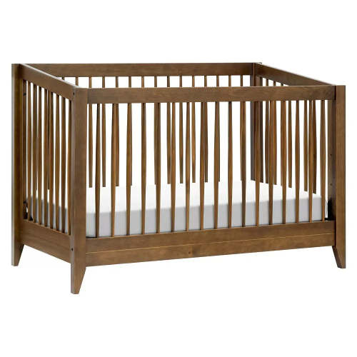 Sprout 4-in-1 Convertible Crib w/Toddler Bed Conversion Kit - Natural Walnut