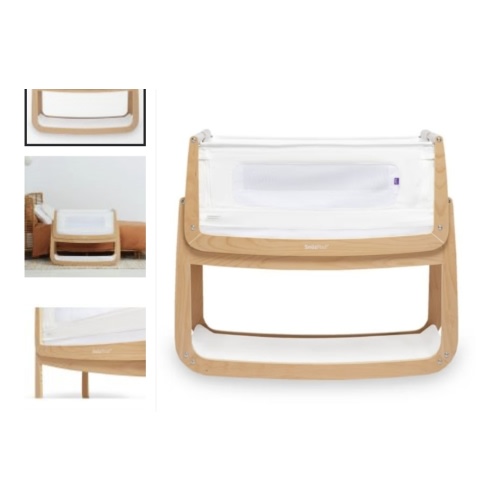 SnuzPod4 Co-Sleeper Natural | BABY KINGDOM