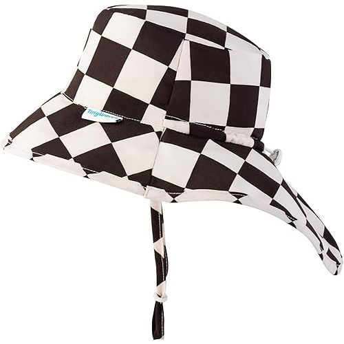 Tiny Twinkle Sun Protection Baby Flap Hat with UPF 50+ Sun Protection for Baby and Toddler Boys and Girls
