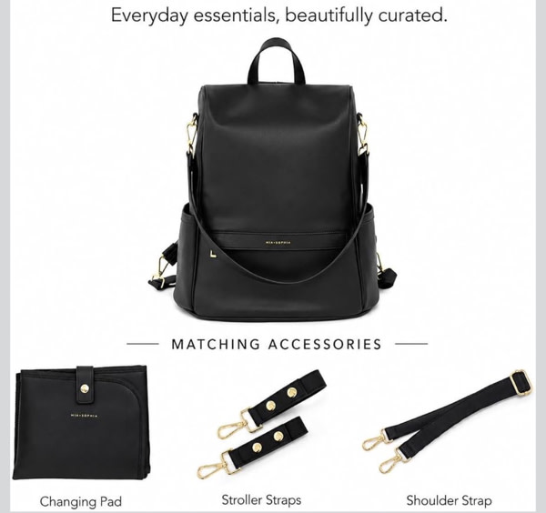 The Mia Diaper Bag