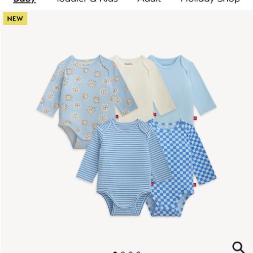 Magnetic 5-Pack Bodysuit