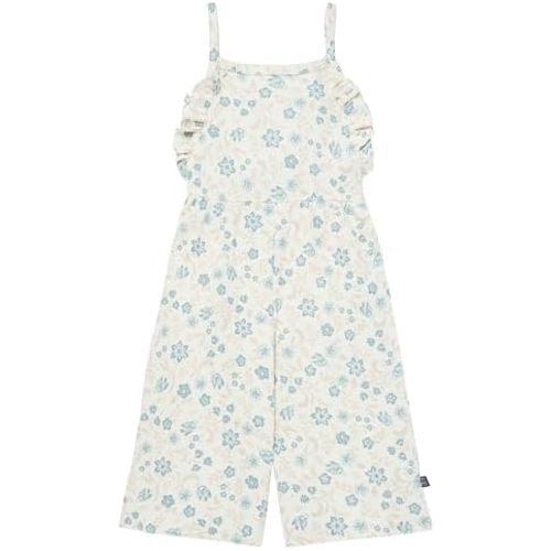 Modern Moments by Gerber Baby Girls Ruffle Wide Leg Romper