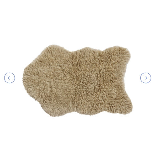 Woolly Rug, Sheep Beige - Lorena Canals | Maisonette