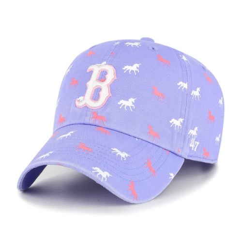 Boston Red Sox '47 Youth Unicorn Jamboree Adjustable Hat - Purple