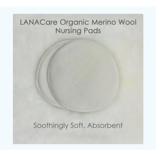 LANACare Merino Wool Nursing Pads, Style "Softline" – Danish Woolen Delight