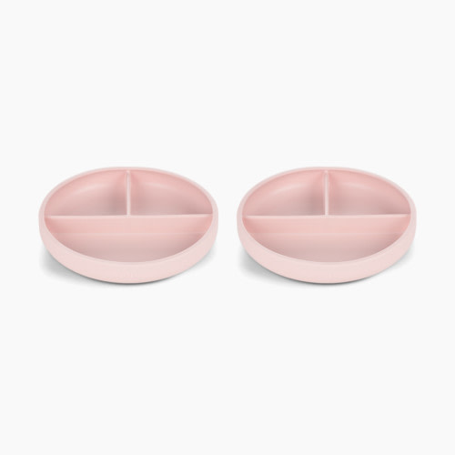 Lalo Suction Plate - Grapefruit, 2
