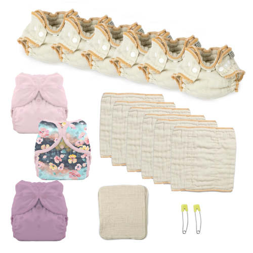 Newborn Cloth Diaper Kit