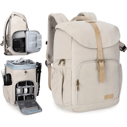 BAGSMART Camera Backpack that we want to use as a diaper bag