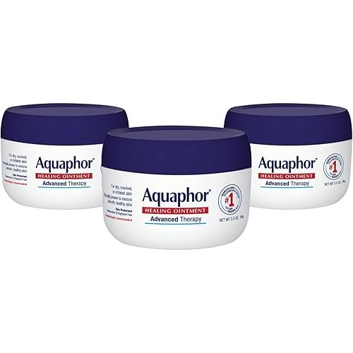 Aquaphor Healing Ointment, 3.5 Oz Jar (3 pack)