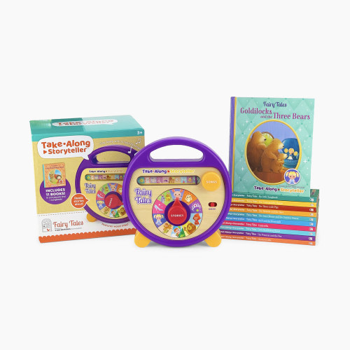 Fairy Tales Take-Along Storyteller set - Children's Interactive Story and Song Carry-Along Player