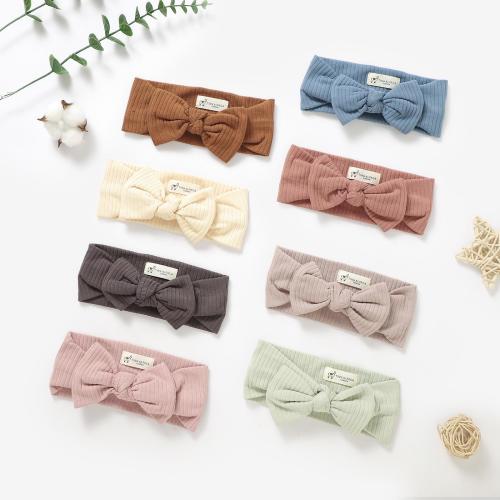 Organic Cotton Baby Headband | Gender Neutral Ribbed Headband 0-6 Months | Baby Shower Gift | Newborn Accessories | 1 Piece