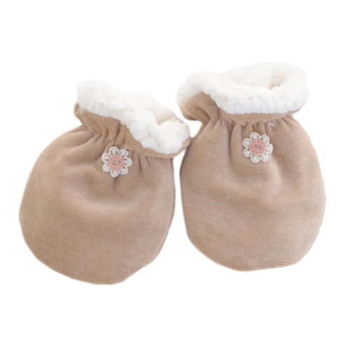 Infant Anti Grab Mittens Thicken Newborns Mitts 0-3 Years Gloves Winter Accessories Shower Gift for Babies