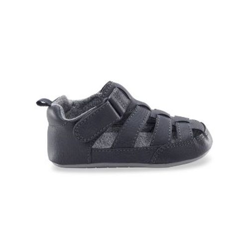 Carter's Just One You®️ Baby Boys' Harrison Pre Walker Sneakers - Navy Blue 12-18M: Hook and Loop Closure, Flexible Outsole