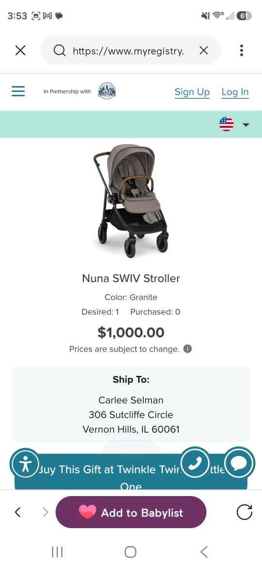 Nuna SWIV Stroller