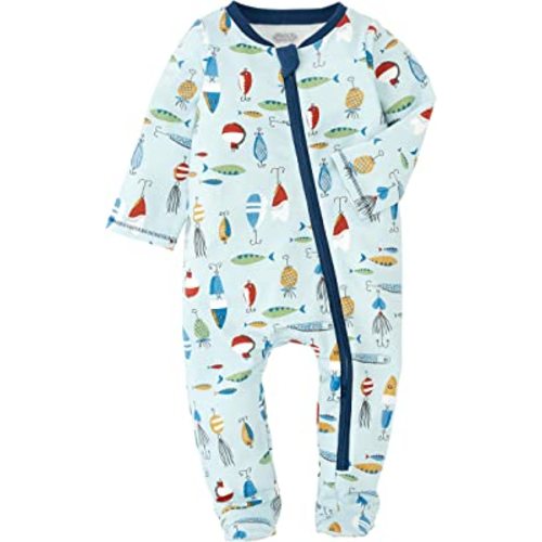 Mud Pie Baby Boys' Fishing Lure Sleeper
