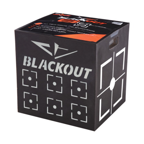 BlackOut 6-Sided Foam Archery Target
