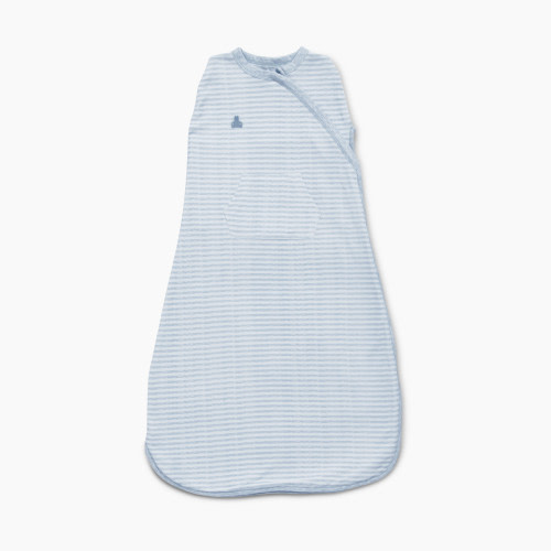 Delta Children babyGap TrueSleep Sleep Sack with Built-In Swaddle - Blue Stripe