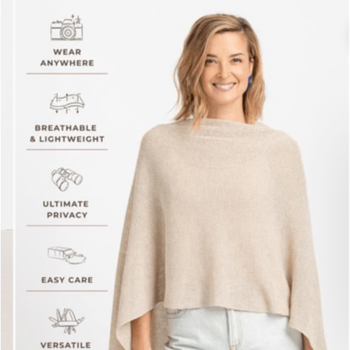 Nursing cover Natural Cocoon