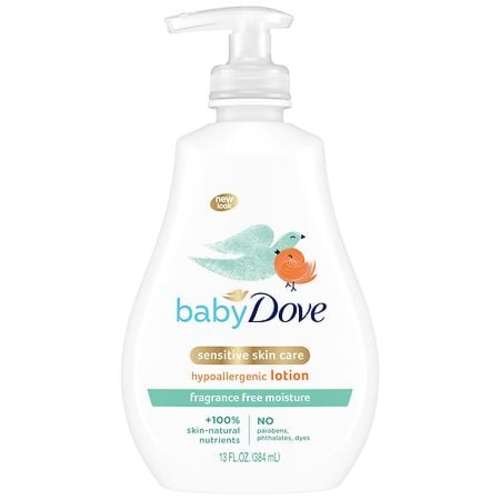 Baby Dove Face and Body Lotion, Sensitive Moisture Sensitive Moisture