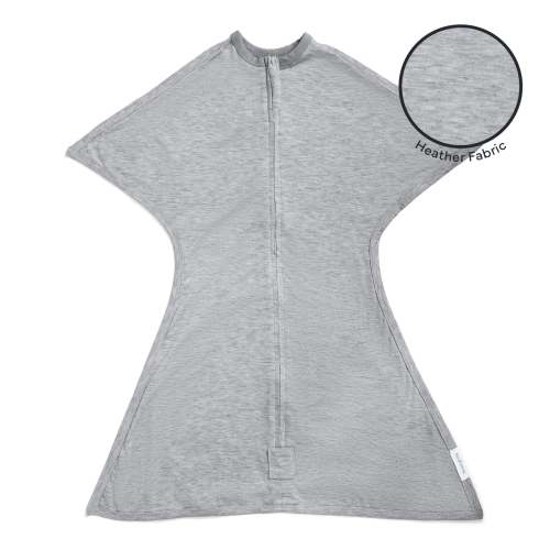NEW Heather Zipadee-Zip Swaddle Transition - Hall of Fame Grey