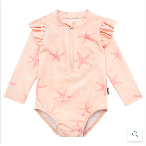 Baby Girls UPF 50+ Starfish Rash Guard – Gerber Childrenswear