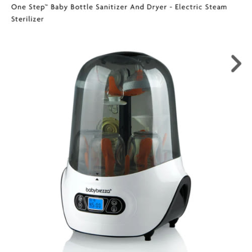 One Step™ Baby Bottle Sanitizer and Dryer - Electric steam sterilizer