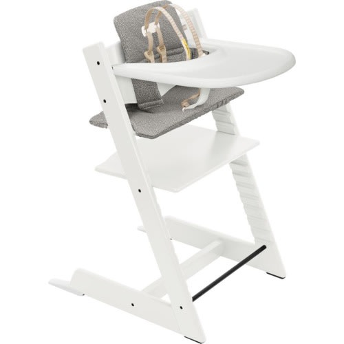 STOKKE Tripp Trapp® Highchair, Baby Set, Cushion & Tray Set