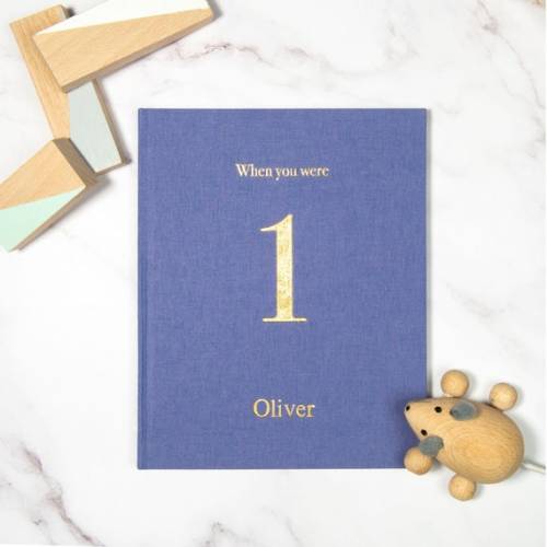 When I Was 1 Record Book for Children's Memories - Etsy