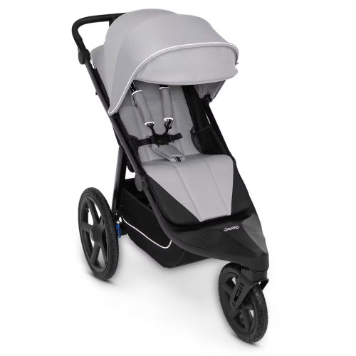 Jeep PowerGlyde Pro Jogging Stroller by Delta Children - Soft Gray