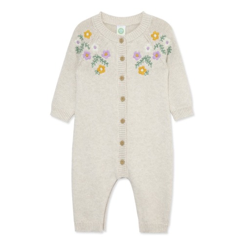 Garland Embroidered Cotton Sweater Romper, 6M
- Only 2 left