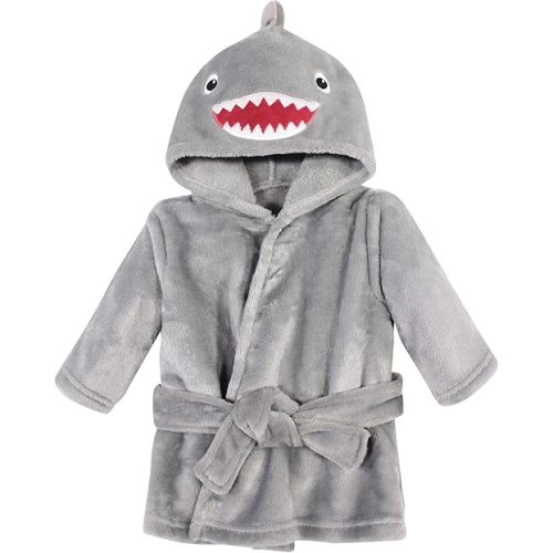 Hudson Baby Unisex Baby Plush Animal Face Bathrobe