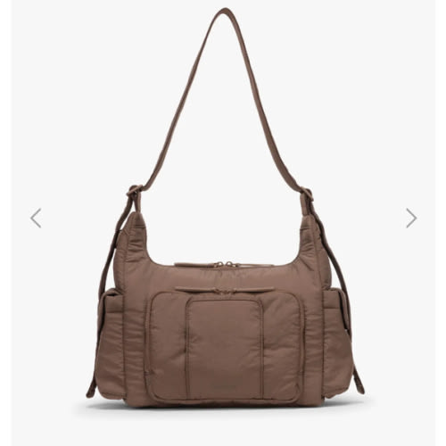 Crossbody Diaper Bag - Hazelnut