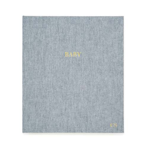 Chambray Baby Book