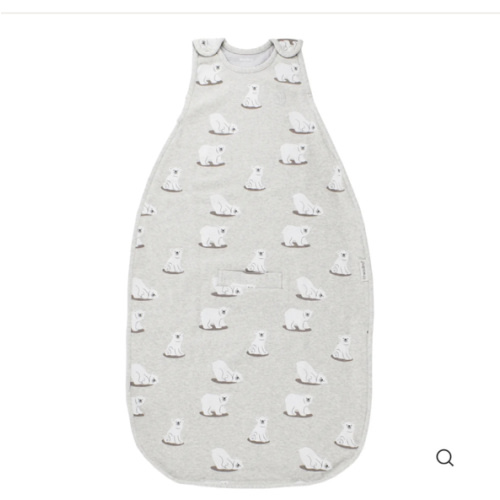 4 Season® Ultimate Baby Sleep Bag, Merino Wool & Organic Cotton, Polar Bear