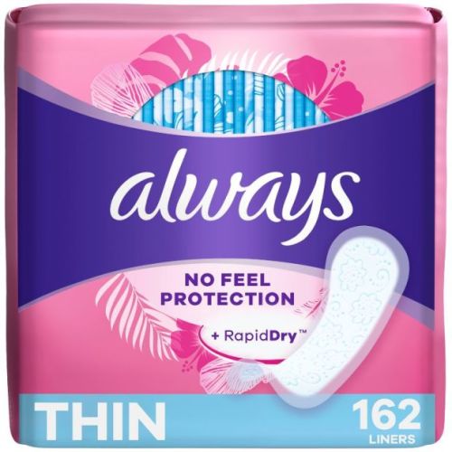 Always  Dailies Thin Unscented Panty Liners